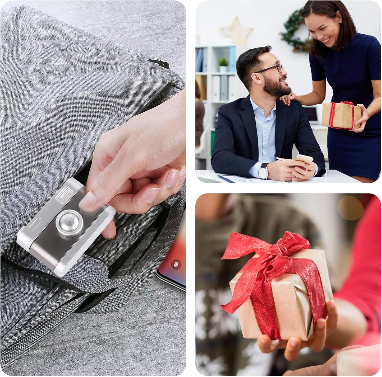 EDC Metal Fidget Slider Toys- Stress Relief EDC Fidget Slider Casual Metal Adult's Hand Toys Office Desk Toys Gifts Stress Toys for Adults(Mini Camera)