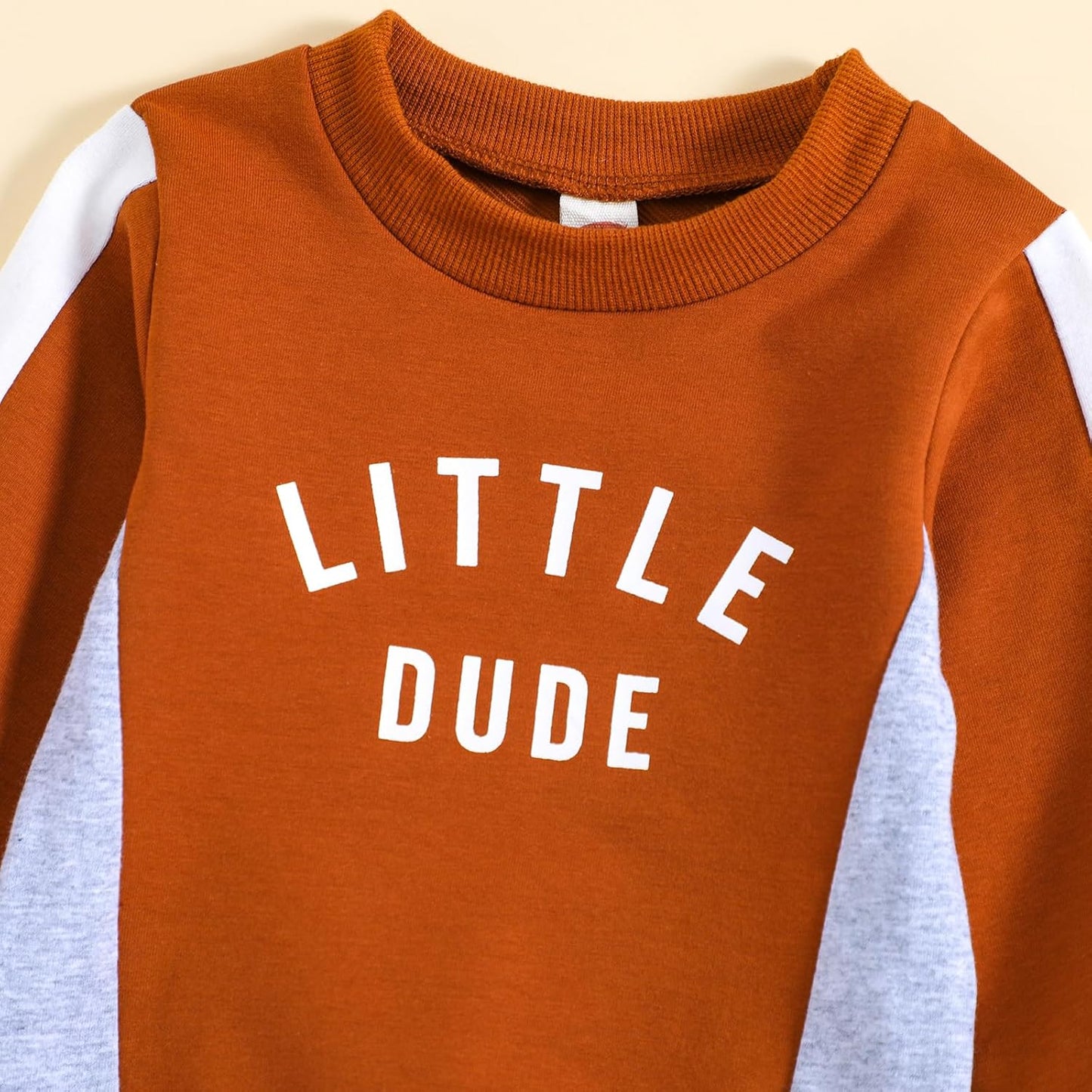 Baby Boy Clothes Fall 6 12 18 24 Months Football Long Sleeve Pullover Tops & Pant Sets Toddler Winter Outfits