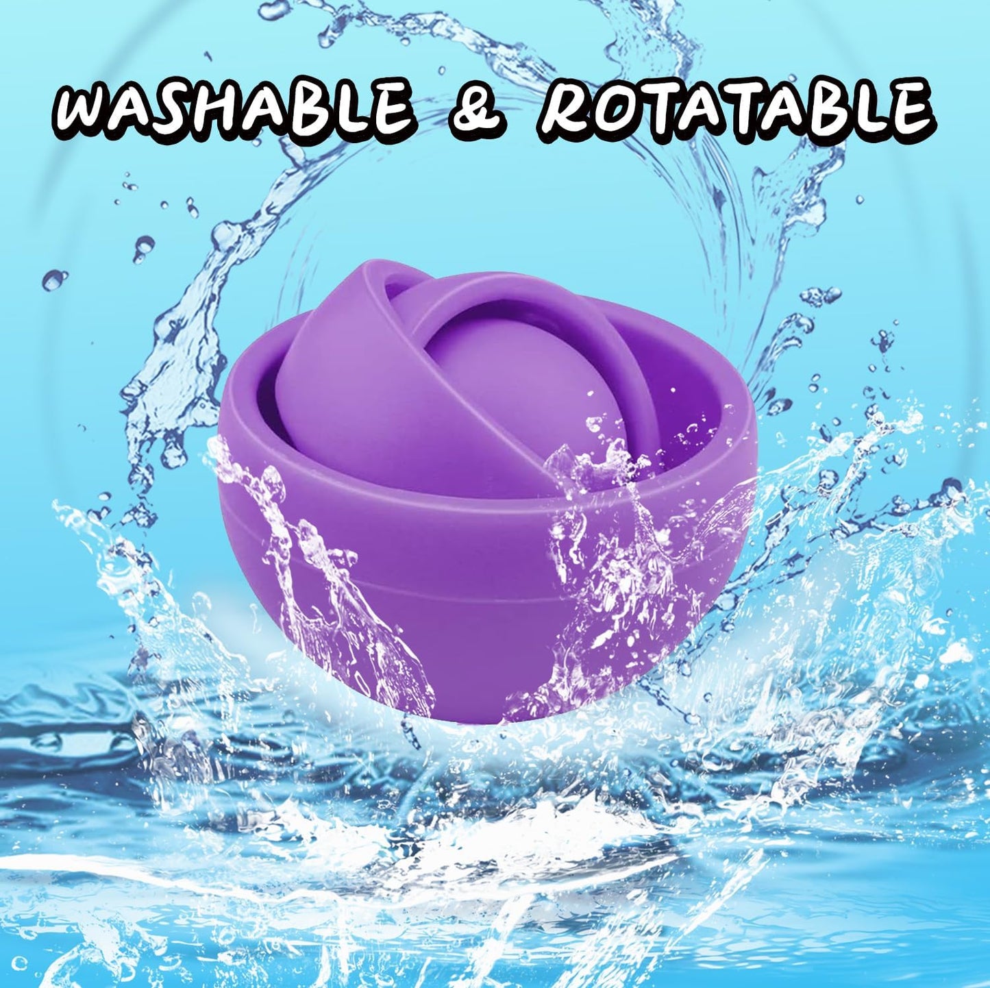 Fidget Toys, 3D Teen Boys Fidgets Spinners, Relief Stress and Exercise Fingers Hand Ball Fidgets Gyroscope, Best Gifts for Boys, Girls, Adult Birthday Games(1PACK)