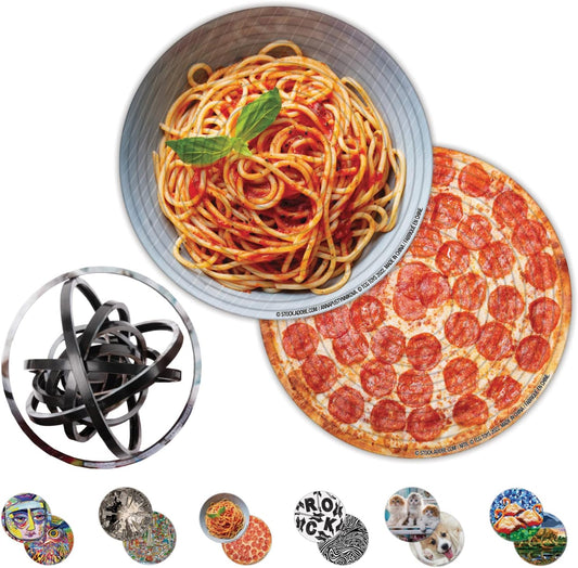 Spin Flip Puzzle - Mama Mia! - Spin it, Flip it, Solve it! for Those who love brain teasers! Adult Fidget Toy. Great Gift for Mom, Dad, Teens, Men and Women