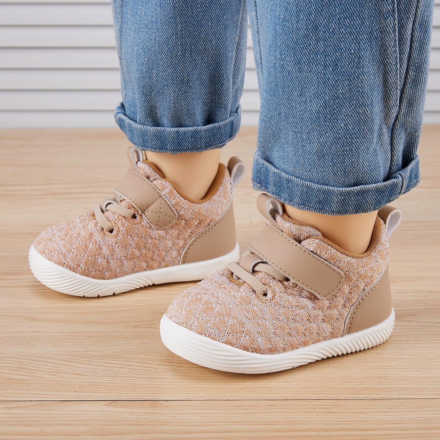 BMCiTYBM Baby Boy Girl Shoes Breathable Mesh Walking Shoes Lightweight Non-Slip Sneakers Infant First Walkers 6 9 12 18 24 Month