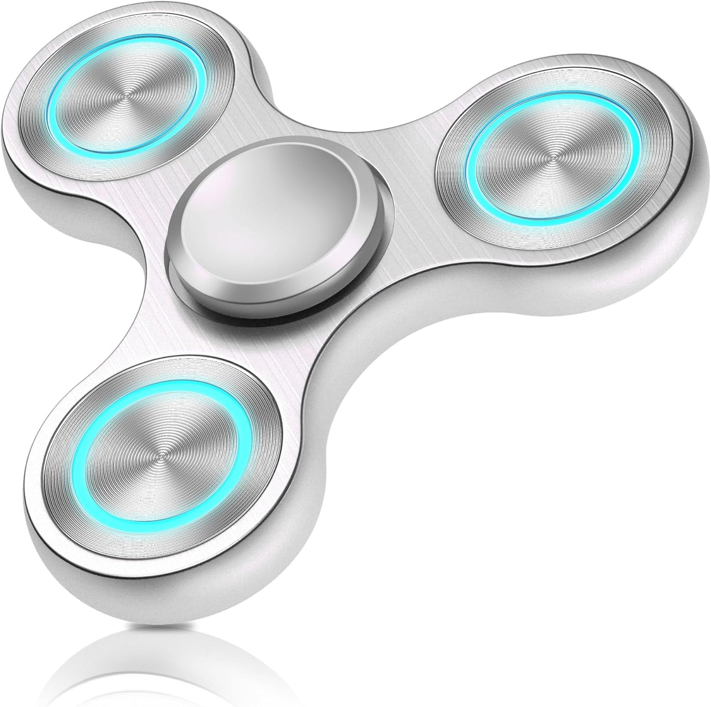 Fidget Spinners Toy, Metal Stainless Steel Bearing High Speed 4-8 Min Spins, EDC ADHD Stress Anxiety Relieves Fidgets Finger Toys, Spinner Toys for Kids and Adults