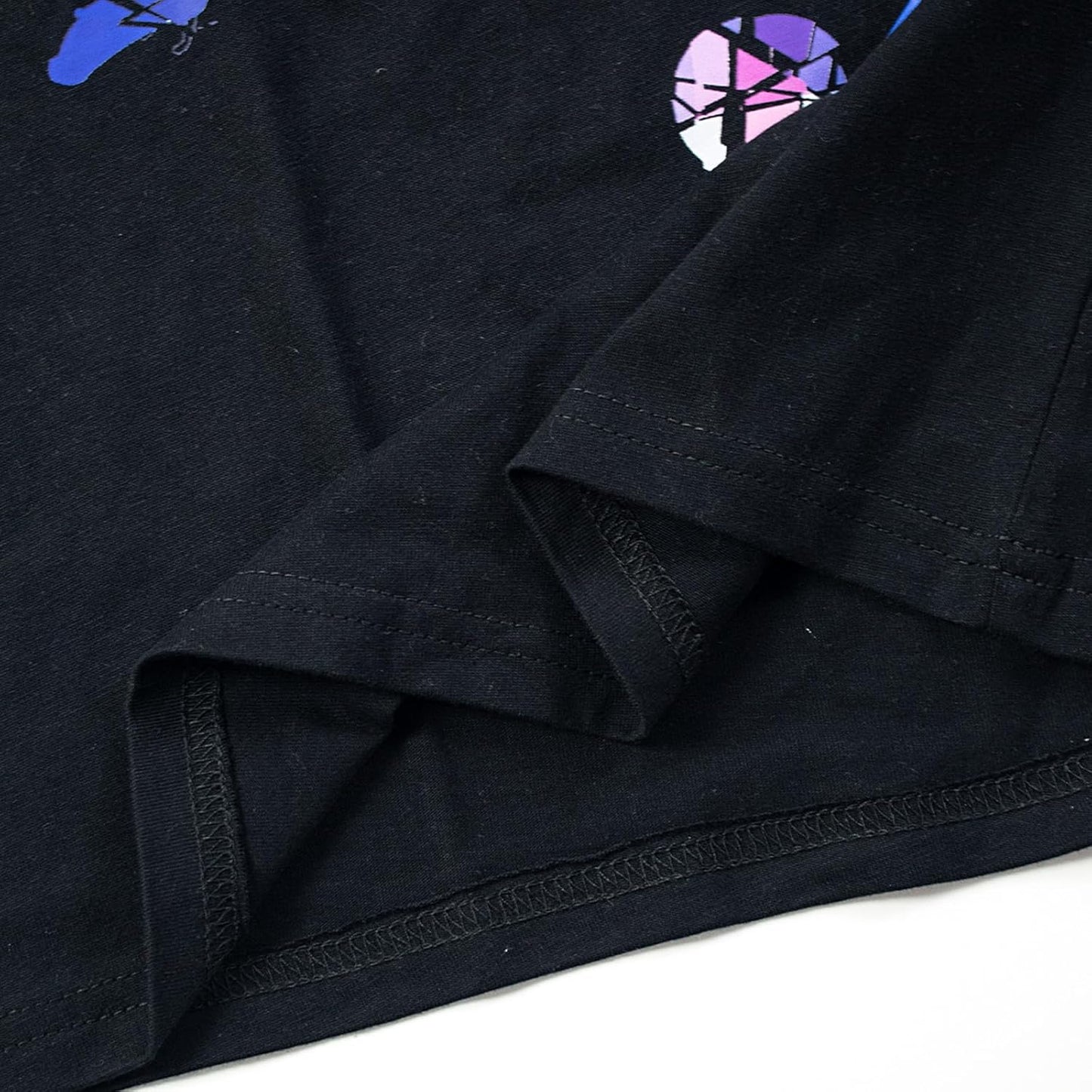 HILEELANG Kids Boy Basic Plain Cotton T-Shirts Short Sleeve Crew Neck Summer Tees 4packs 6-12 Years