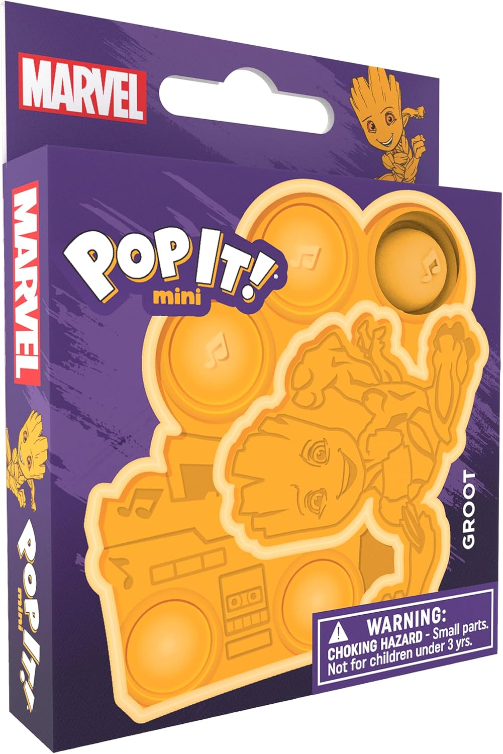Pop It! Buffalo Games - Marvel Mini Baby Groot