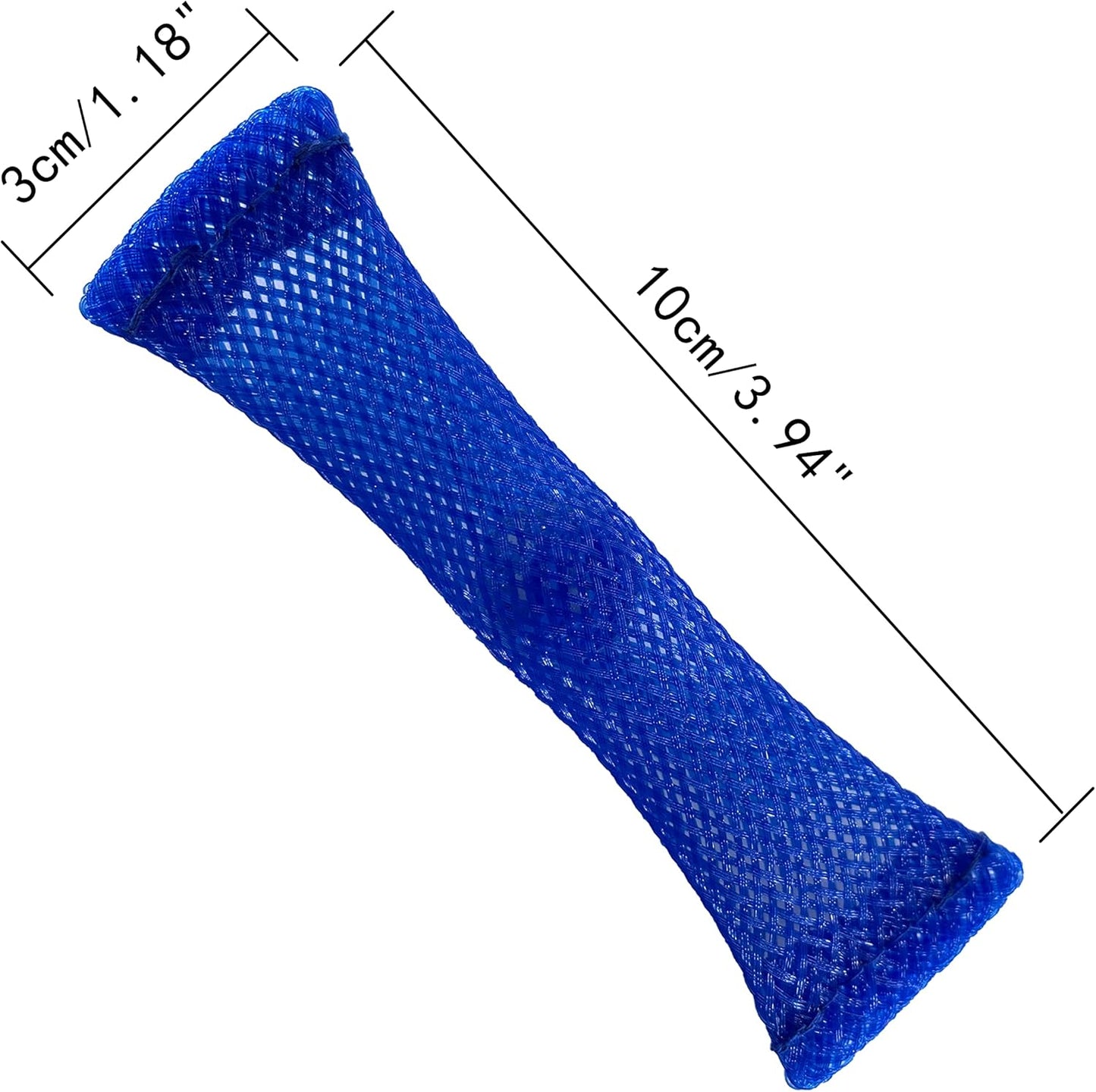 Luusy 24 Pieces Fidget Toys Marble and Mesh Fidgets Relieve Sensory Stress and Increase Focus for Adults and Children Those with ADHD ADD OCD Autism,8 Colors