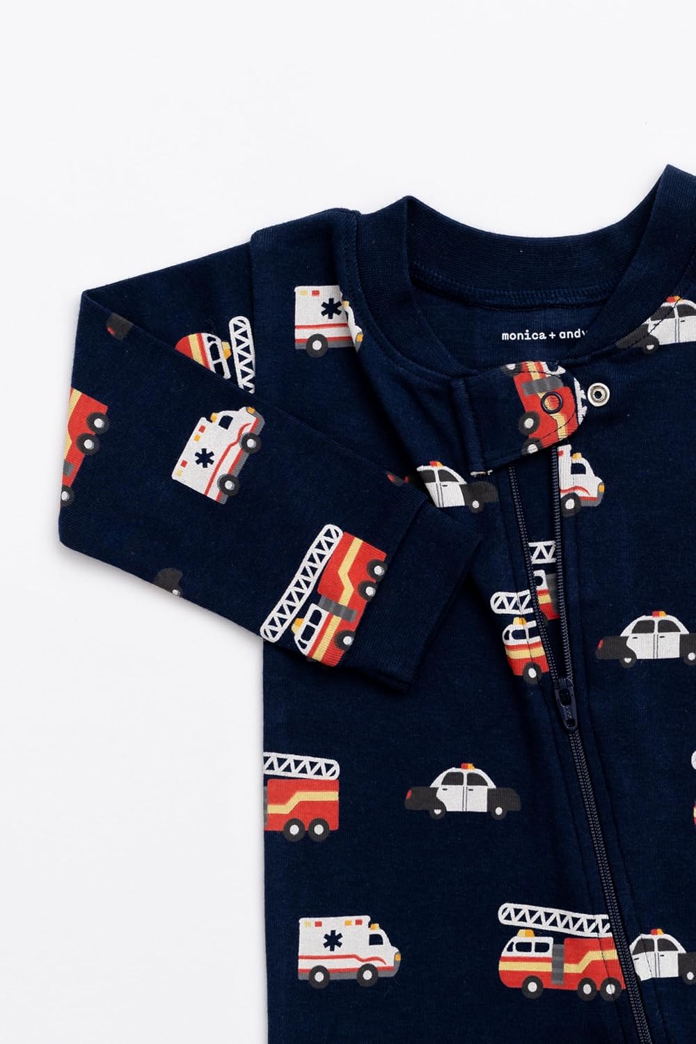 MONICA + ANDY Baby Organic One-Piece Baby Pajamas