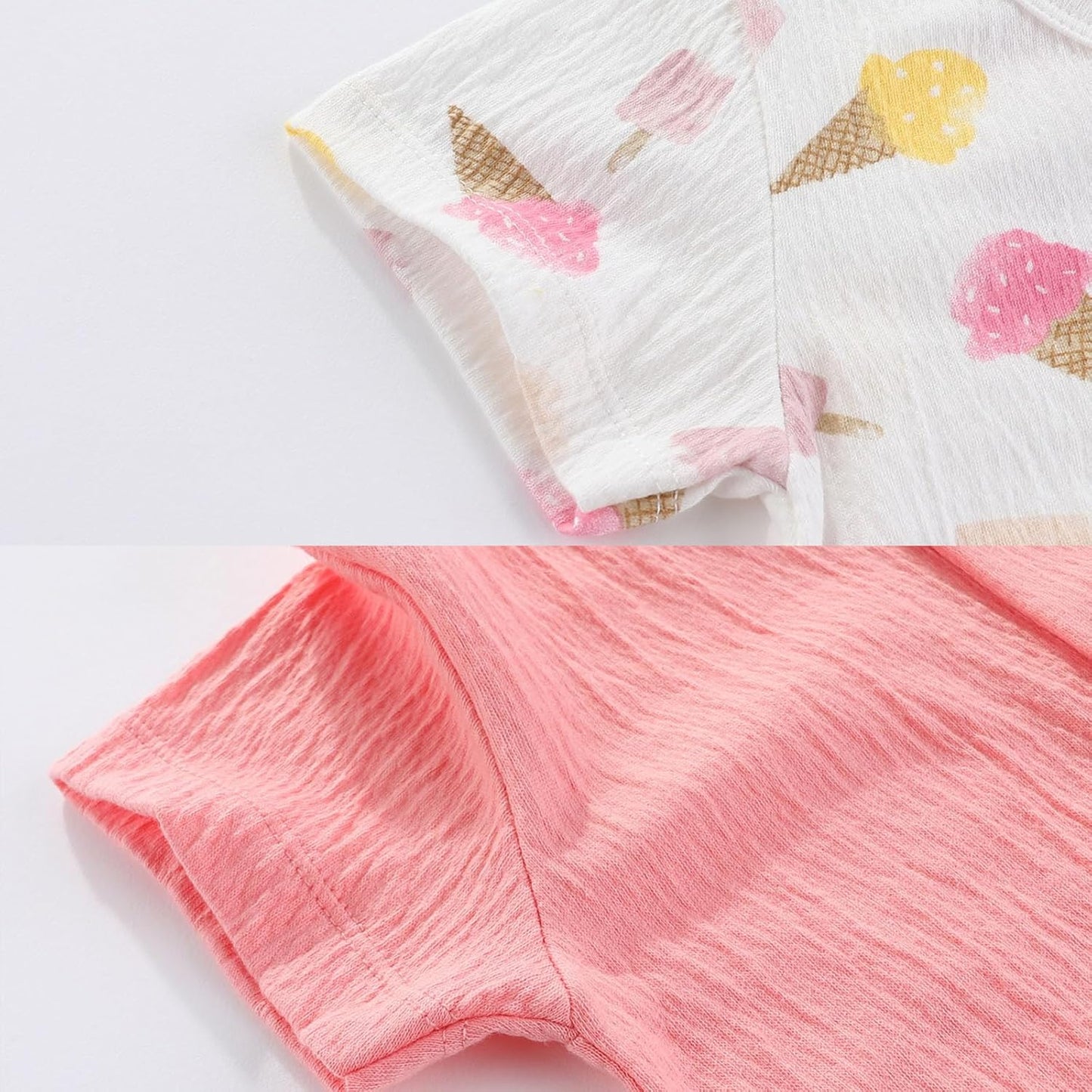 Baby Girl Romper Button Jumpsuit Summer Infant Boy Clothes for 0-24 Months