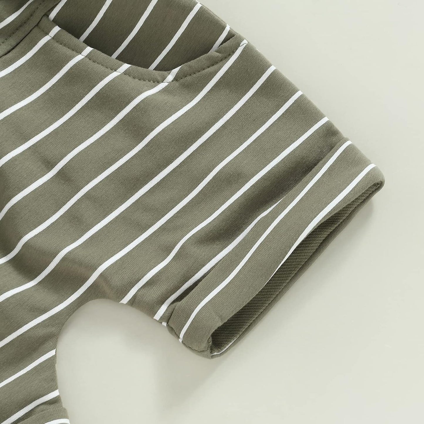 Toddler Baby Boy Summer Hooded Outfit Contrast Color Short Sleeve T Shirt Top Elastic Shorts Summer Clothes Set