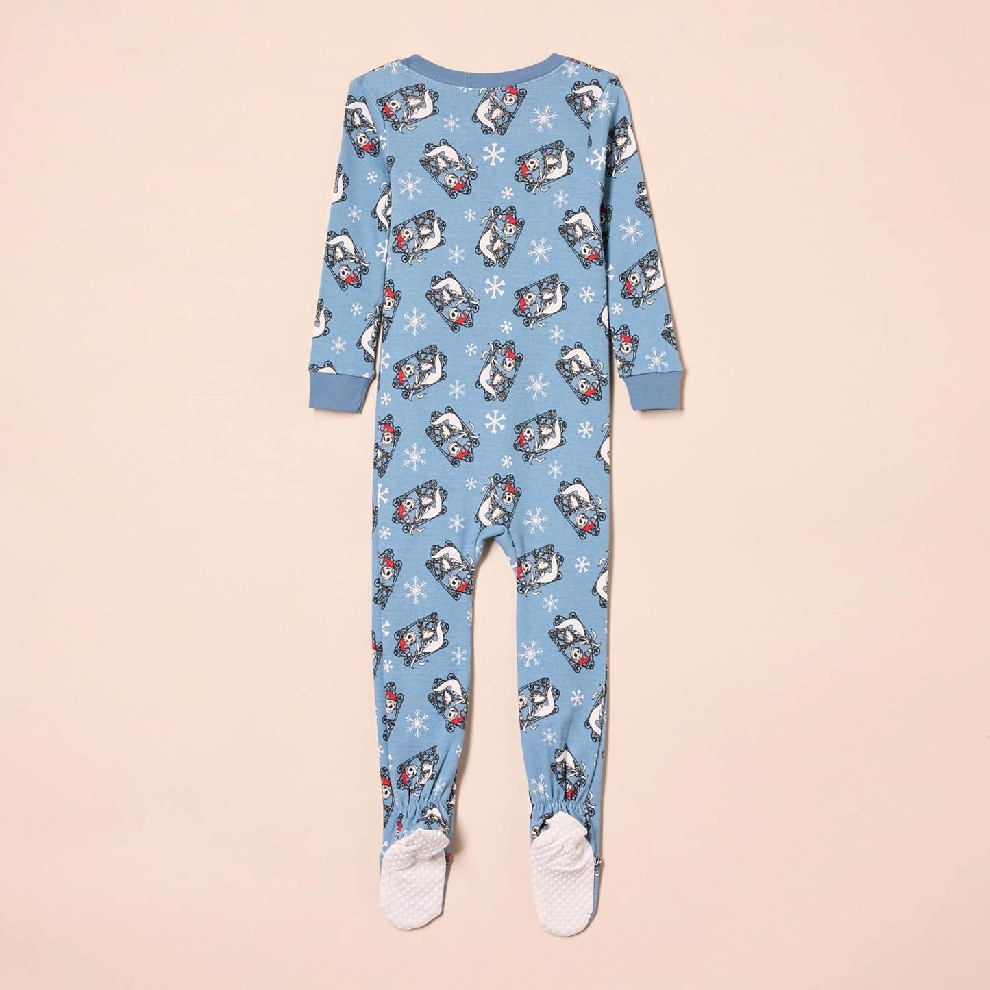 Amazon Essentials Disney | Marvel | Star Wars Unisex Babies' and Toddlers' Snug-Fit Cotton Footed Pajamas, Multipacks