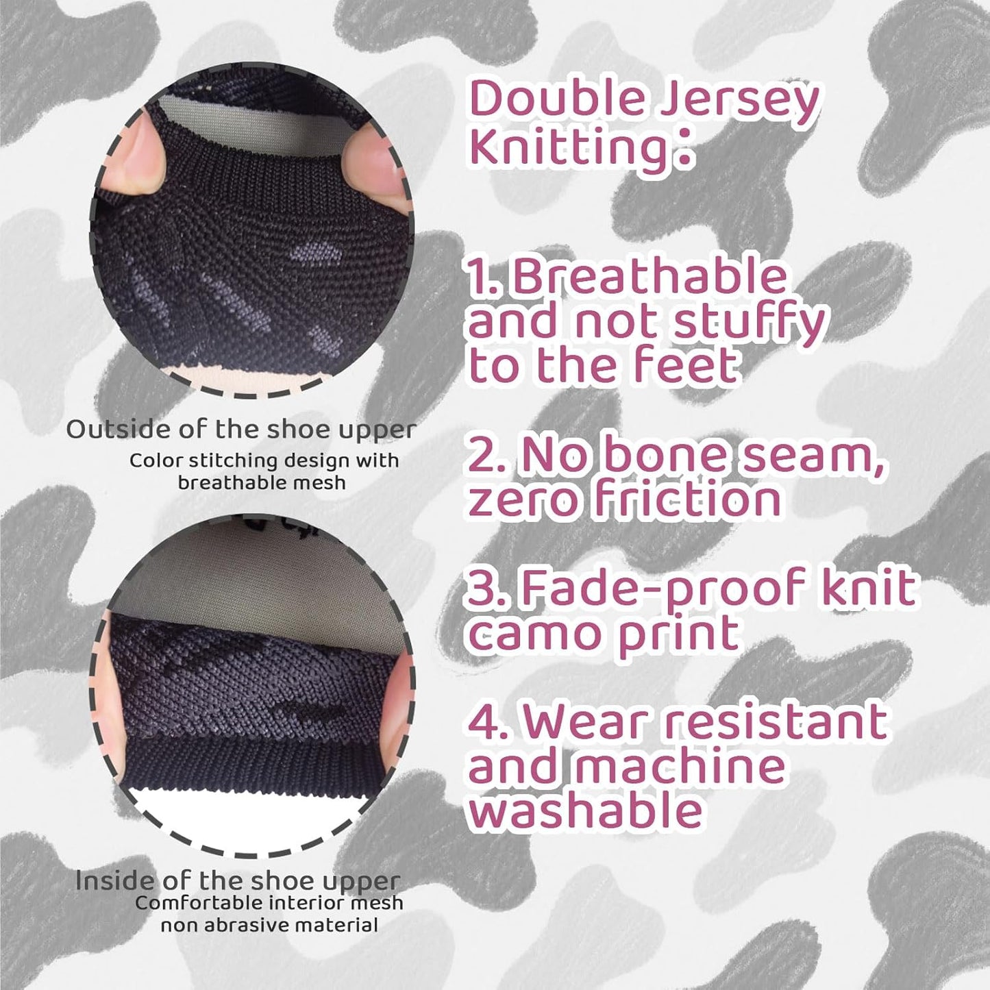 Baby First-Walking Shoes 1-4 Years Kid Shoes Trainers Toddler Infant Boys Girls Soft Sole Non Slip Cotton Canvas Mesh Breathable Lightweight TPR Material Slip-on Sneakers Outdoor