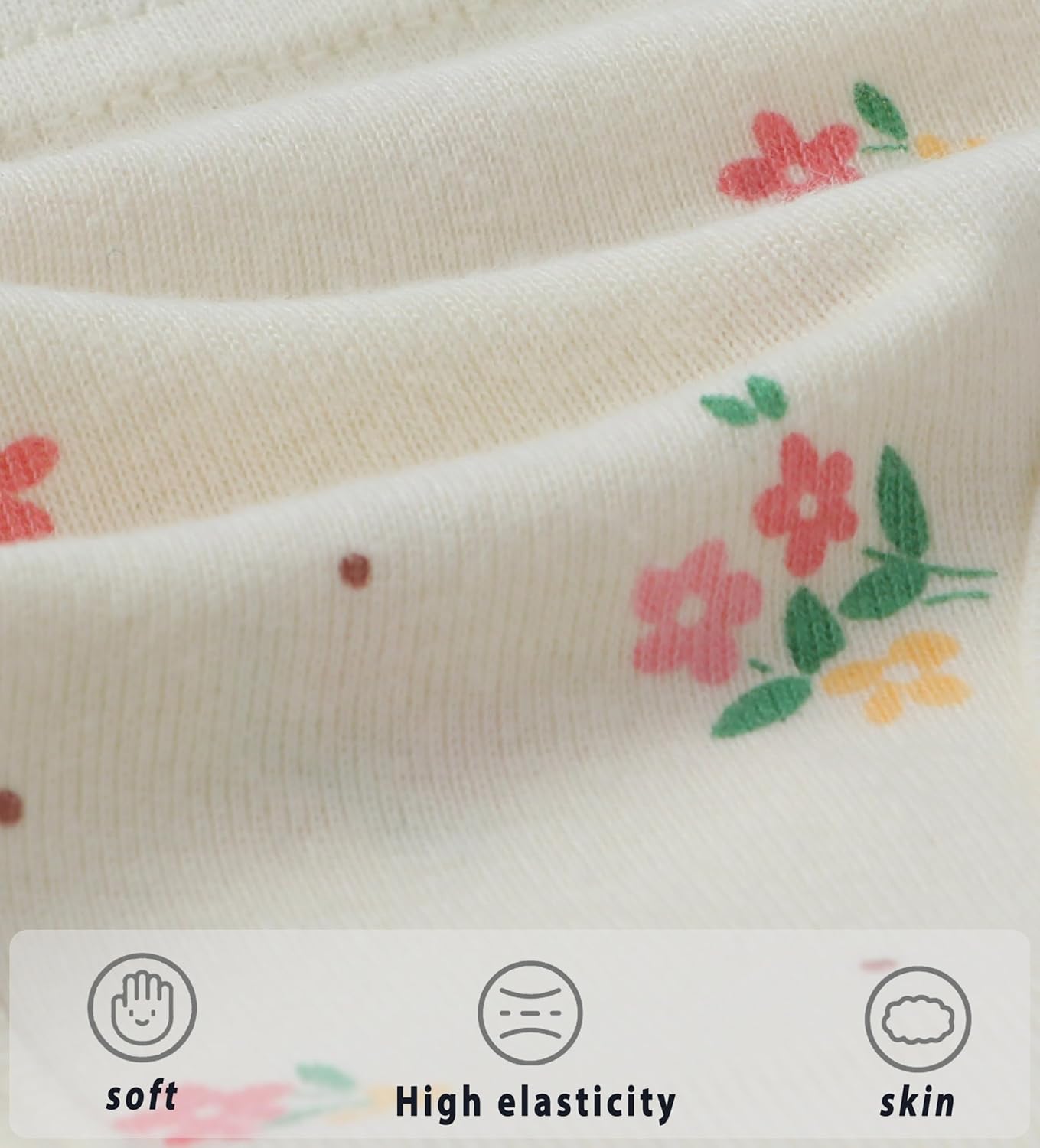 Hahan Girls Soft Panties Toddler Girls Cotton Underwear Kids Briefs