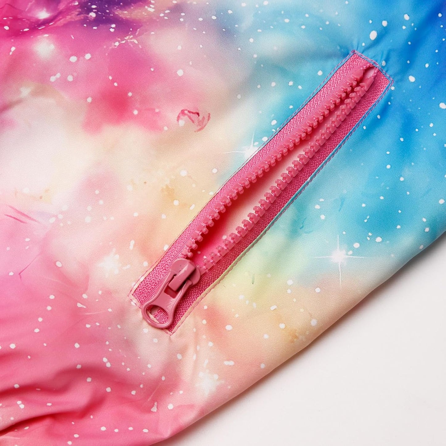 WELAKEN Lightweight Jacket for Girls Kids & Toddler II Girls' Print Water-Resistant Jacket