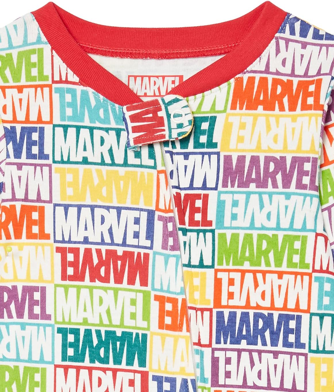 Amazon Essentials Disney | Marvel | Star Wars Unisex Babies' and Toddlers' Snug-Fit Cotton Footed Pajamas, Multipacks