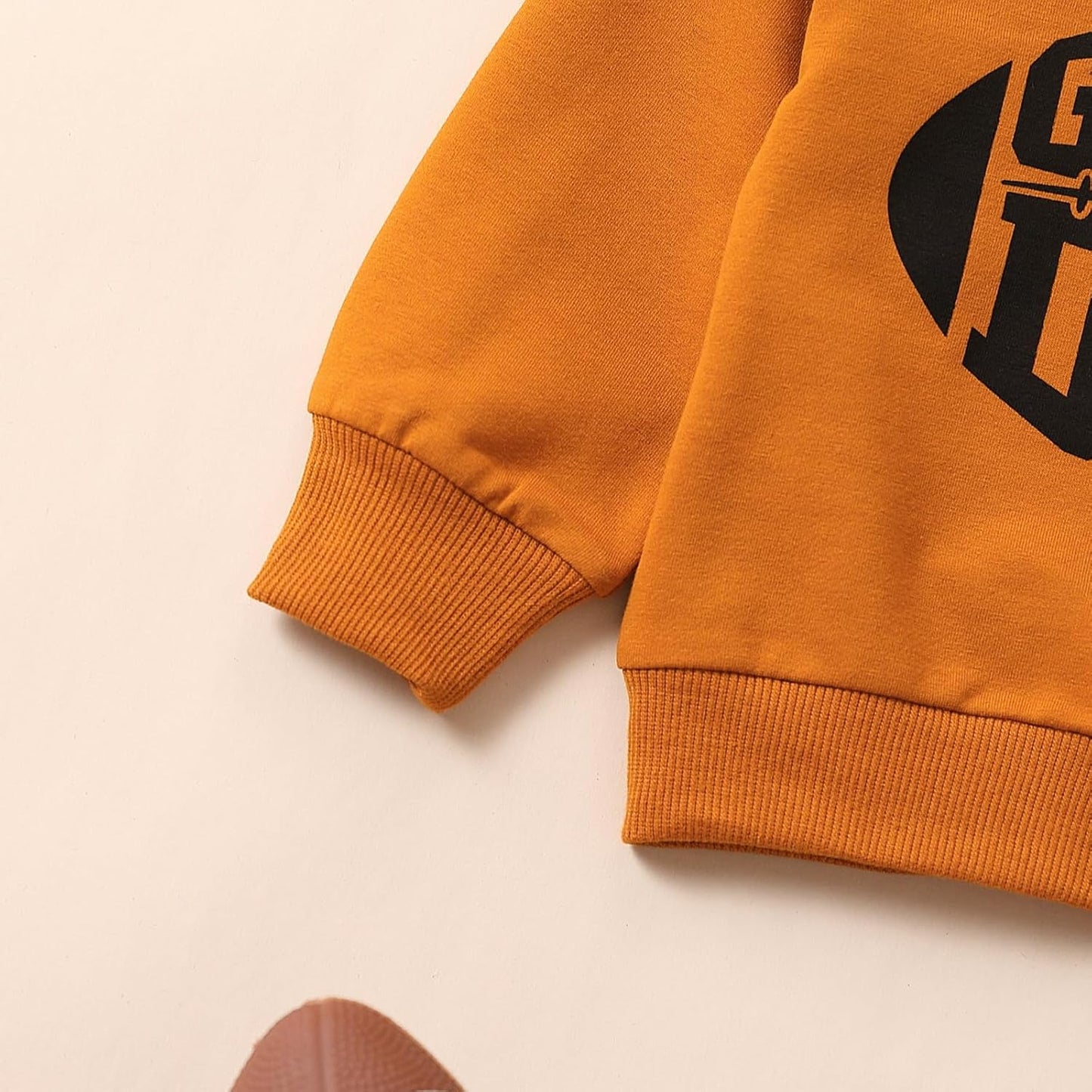 Baby Boy Clothes Fall 6 12 18 24 Months Football Long Sleeve Pullover Tops & Pant Sets Toddler Winter Outfits