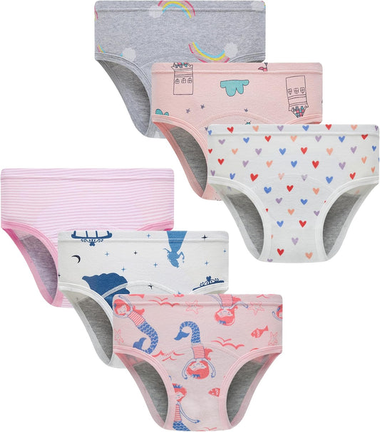 Sladatona Girls Potty Trainer Underwear Toddler Girls Briefs