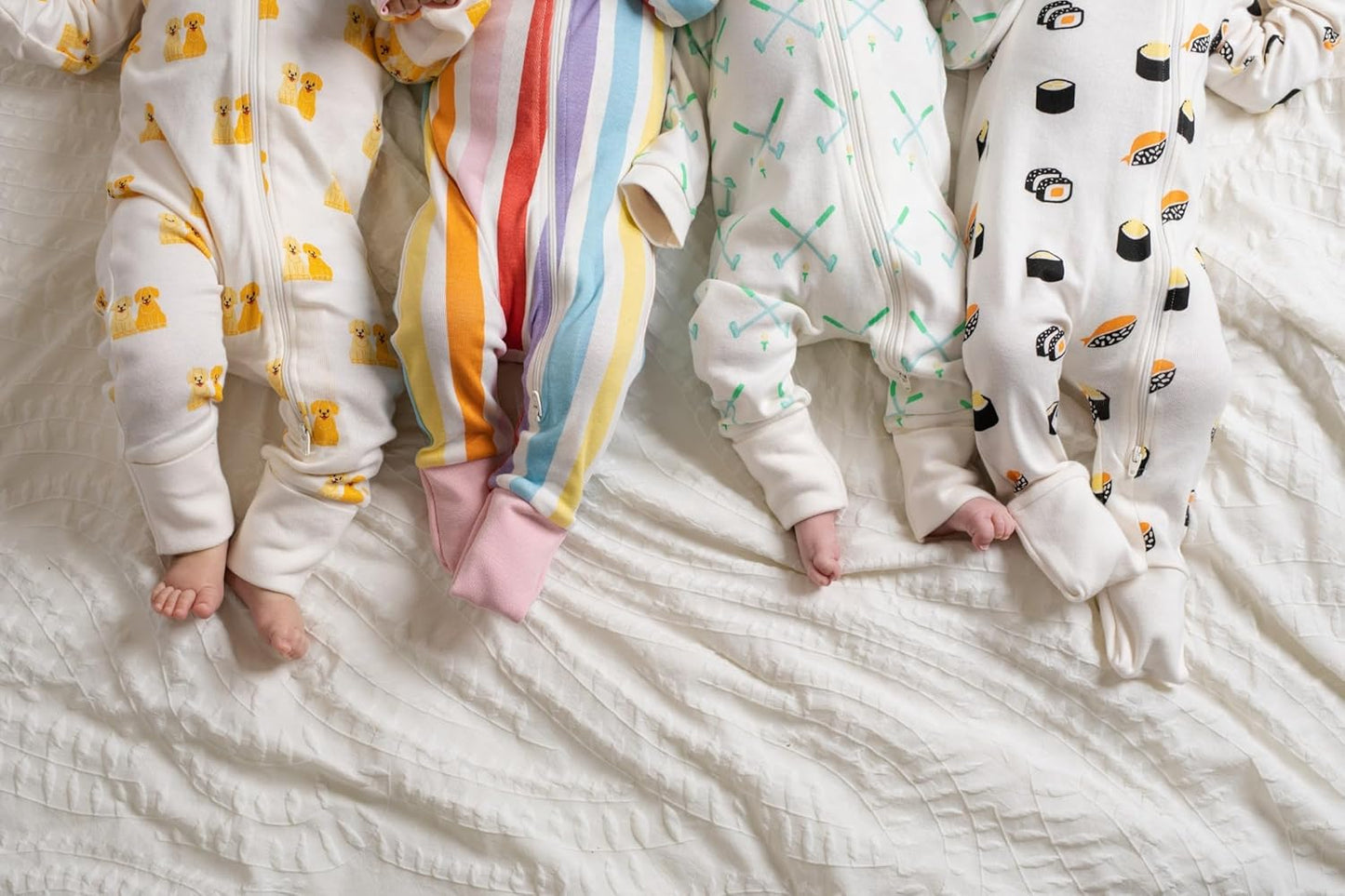 MONICA + ANDY Baby Organic One-Piece Baby Pajamas