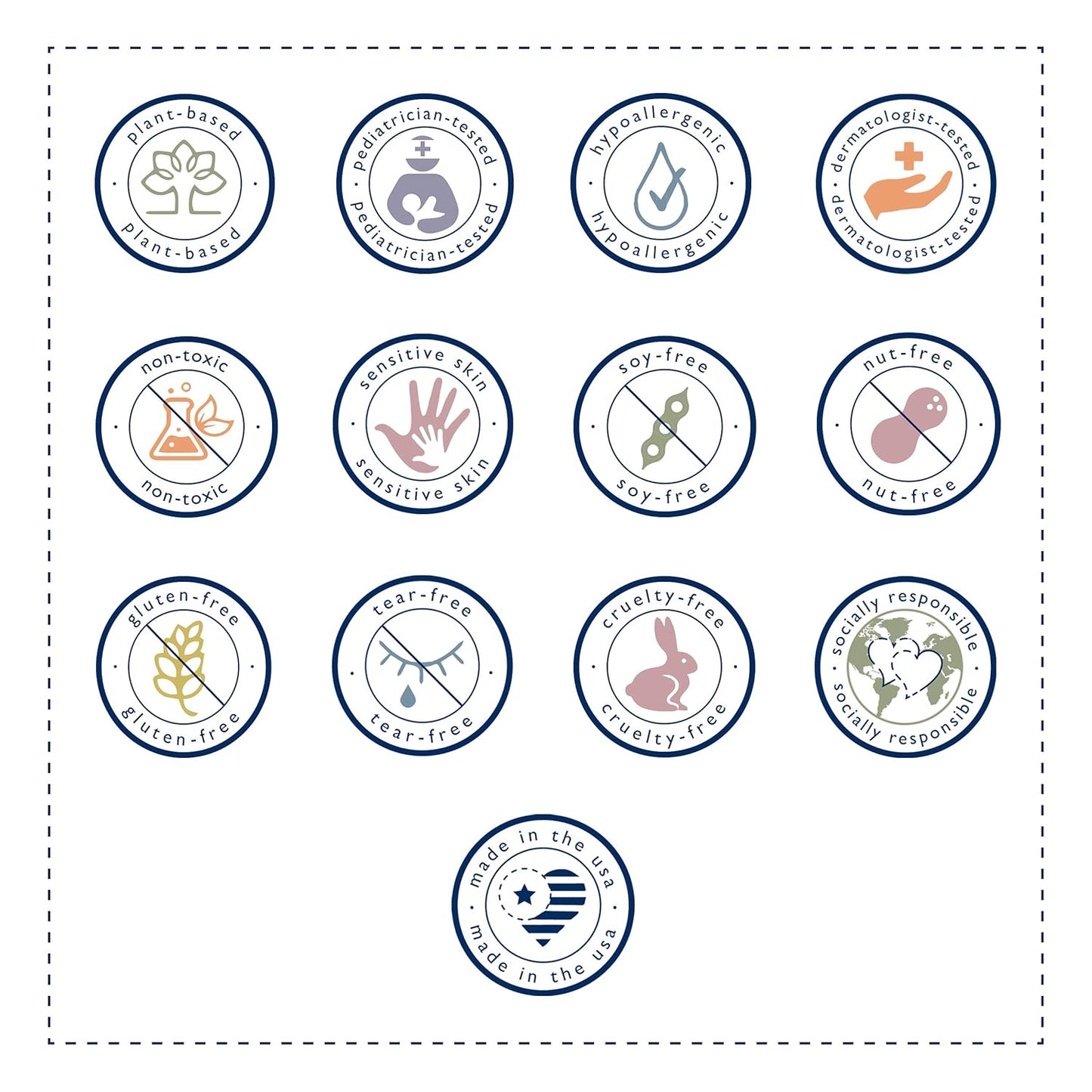 Noodle & Boo Soothing Baby Body Wash for Gentle Baby Care, 8 Fl oz