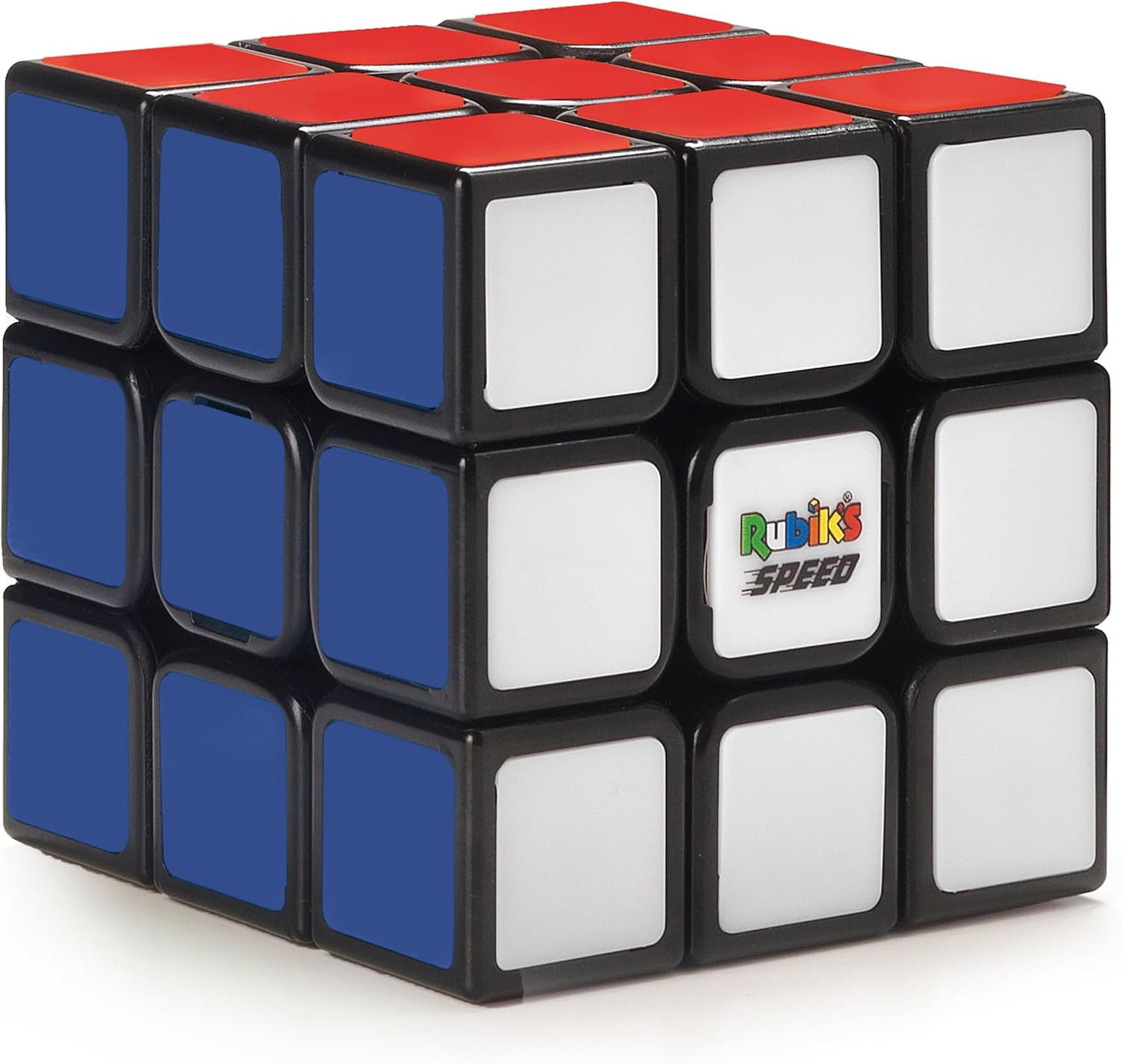 Rubik’s Cube, 3x3 Magnetic Speed Cube, Super Fast Problem-Solving Challenging Puzzle Fidget Toy Travel Game Brain Teaser for Adults & Kids Ages 8+