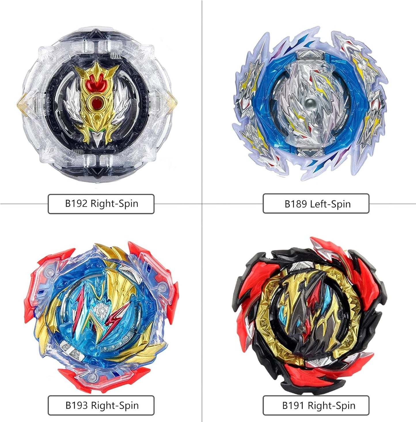 Battling Top Burst Stadium Battle Game Set,4 Spinning Tops 2 Launchers 1 Arena Combat Game,Battling Game Toys Birthday Gifts for 8-12 Boys Children Kids