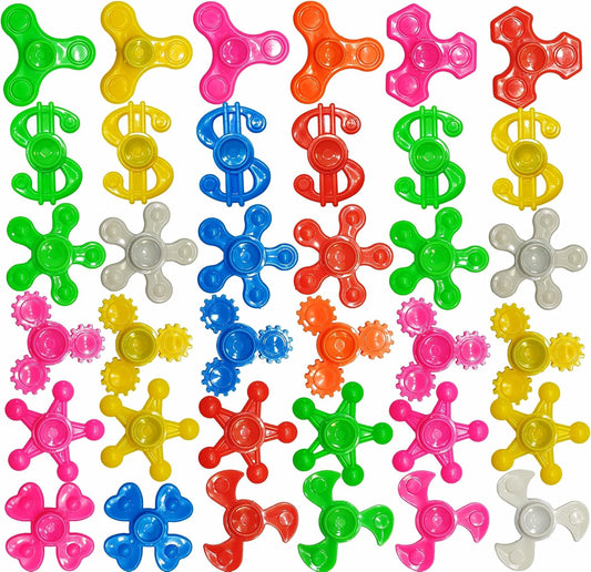 Fidget Spinners Bulk-Mini Fidget Spinner Toys for Kids Teens Adults Birthday Party Favors,Return Gifts,Goodie Bags Stuffers,Party Games,Classroom Rewards Carnival Prizes (24)