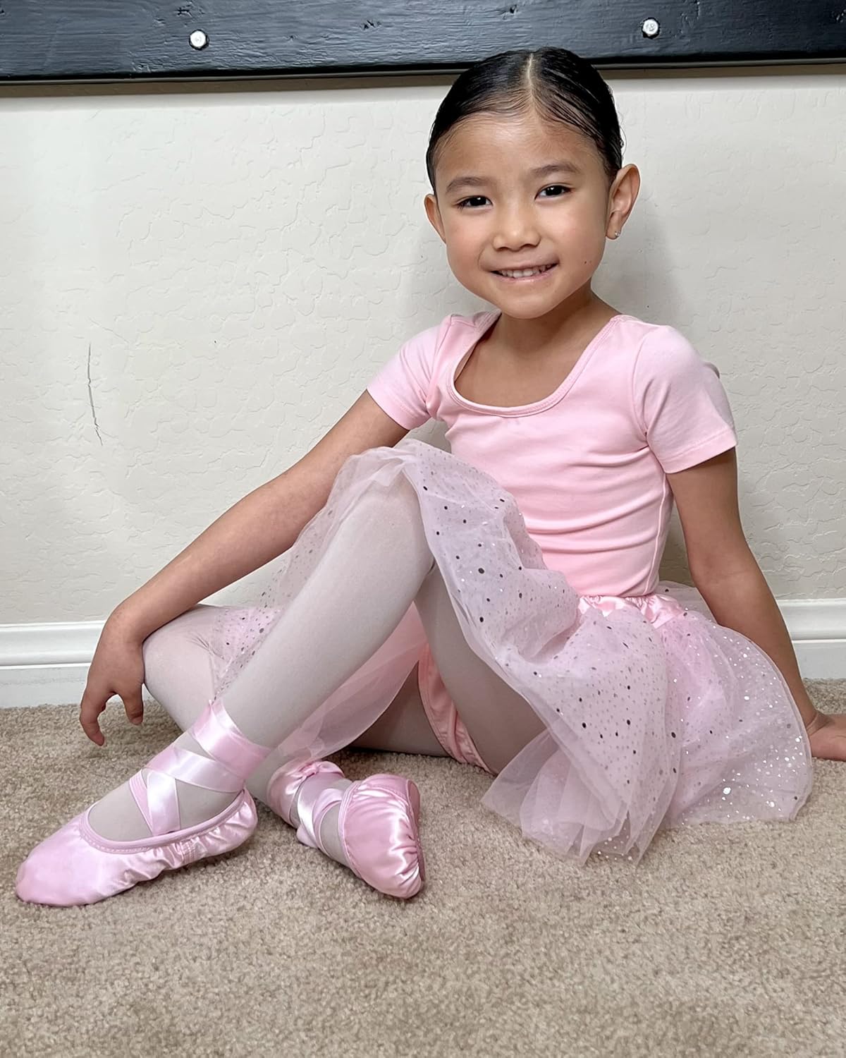 Stelle Girls' Ultra Soft Pro Dance Tight/Ballet Footed Tight (Toddler/Little Kid/Big Kid)