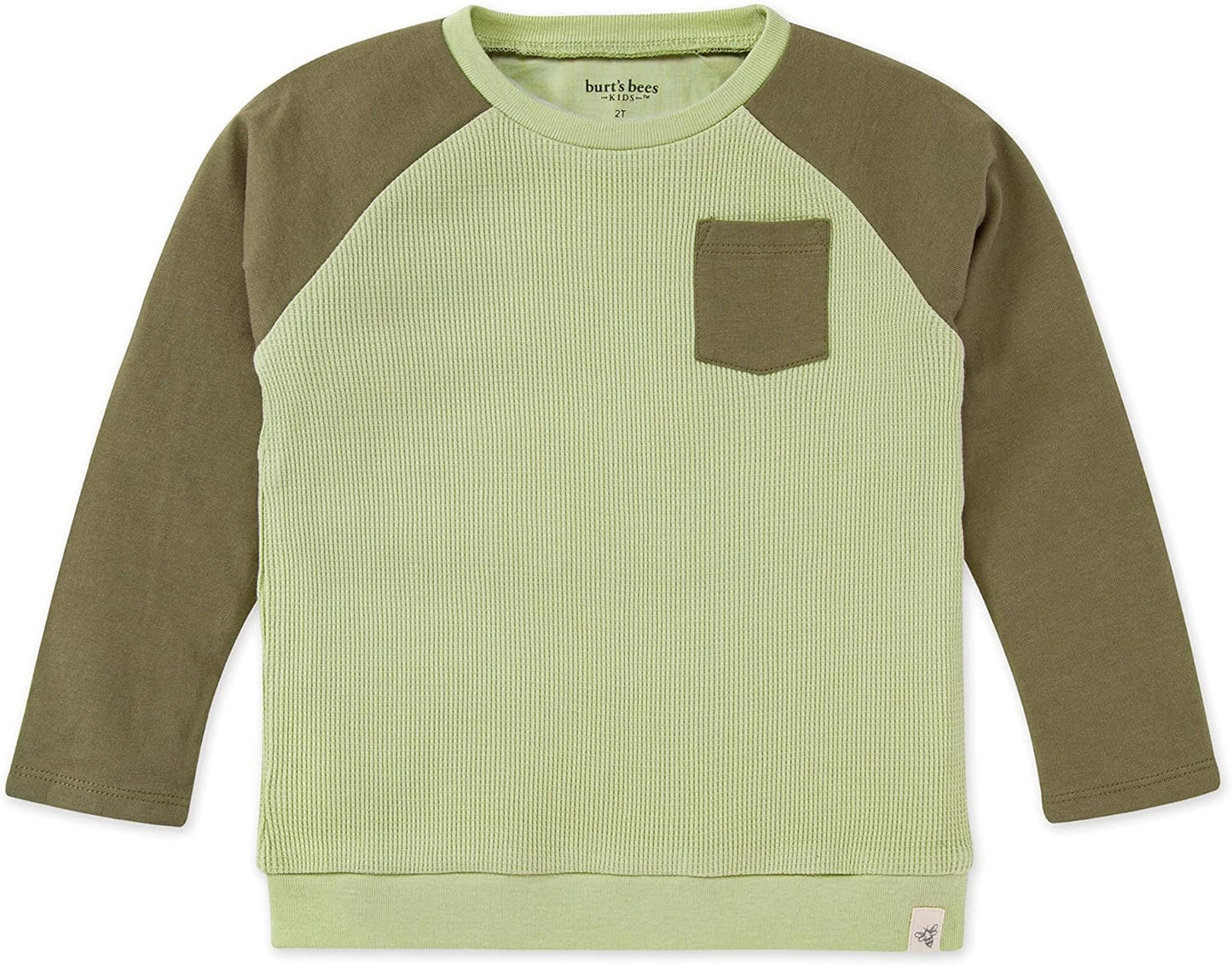 Burt's Bees Baby Baby Boys Tees, Short Long Sleeve T-Shirt V-Neck Crew Infant and Toddler Top, 100% Organic Cotton