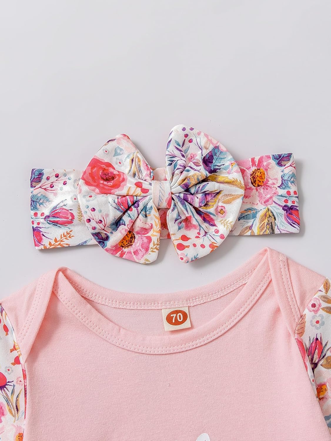 AMAWMW Newborn Baby Girl Little Sister Sleeper Gown Stripe Long Sleeve Nightgown Pajamas Gifts Stuff Essential Outfit