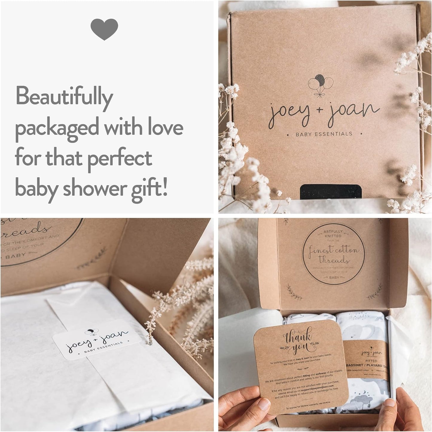 Joey + Joan Fitted Crib Sheets 28 x 52 – Compatible with Standard Crib Mattress and Toddler Bed – 100% Jersey Cotton – Light + Dark Sage Green – 2 Pack