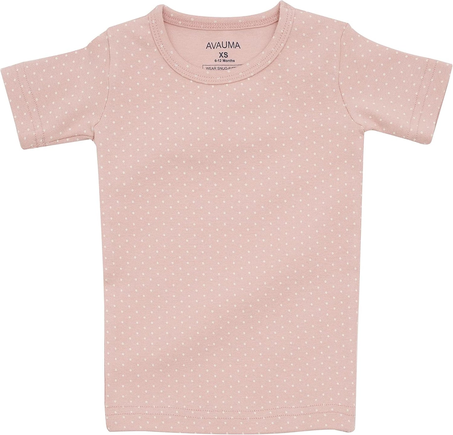 AVAUMA Baby Boys Girls Pajama Set 6M-7T Kids Cute Toddler Snug fit Pattern Design Pjs Cotton Sleepwear