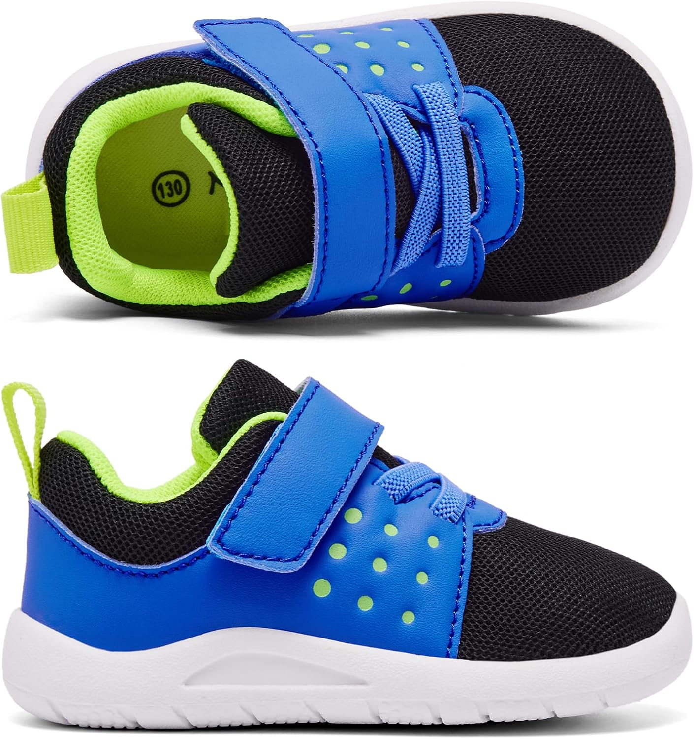 MORENDL Toddler Baby Shoes 0-4 Years Boy Girl Lightweight Breathable Non-Slip Sports Sneakers Running Walking Tennis Barefoot Shoes