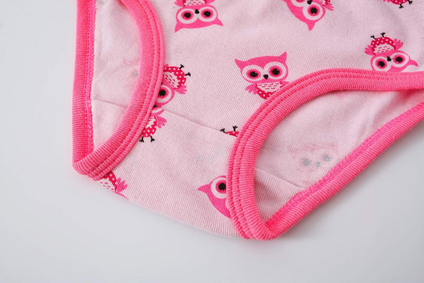 Cadidi Dinos Little Girls' Soft Cotton Underwear Kids Cool Breathable Comfort Panty Briefs Toddler Undies(Pack of 6)