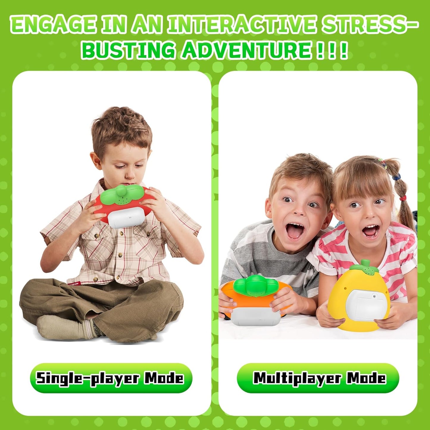 Fast Push Game, Pop Fidgets Toys, Fun Stress & Anxiety Relief Quick Push Pop Game, Autism Sensory Toys, Handheld Game Light Bubble Puzzle Toys for Kids Teens Adults