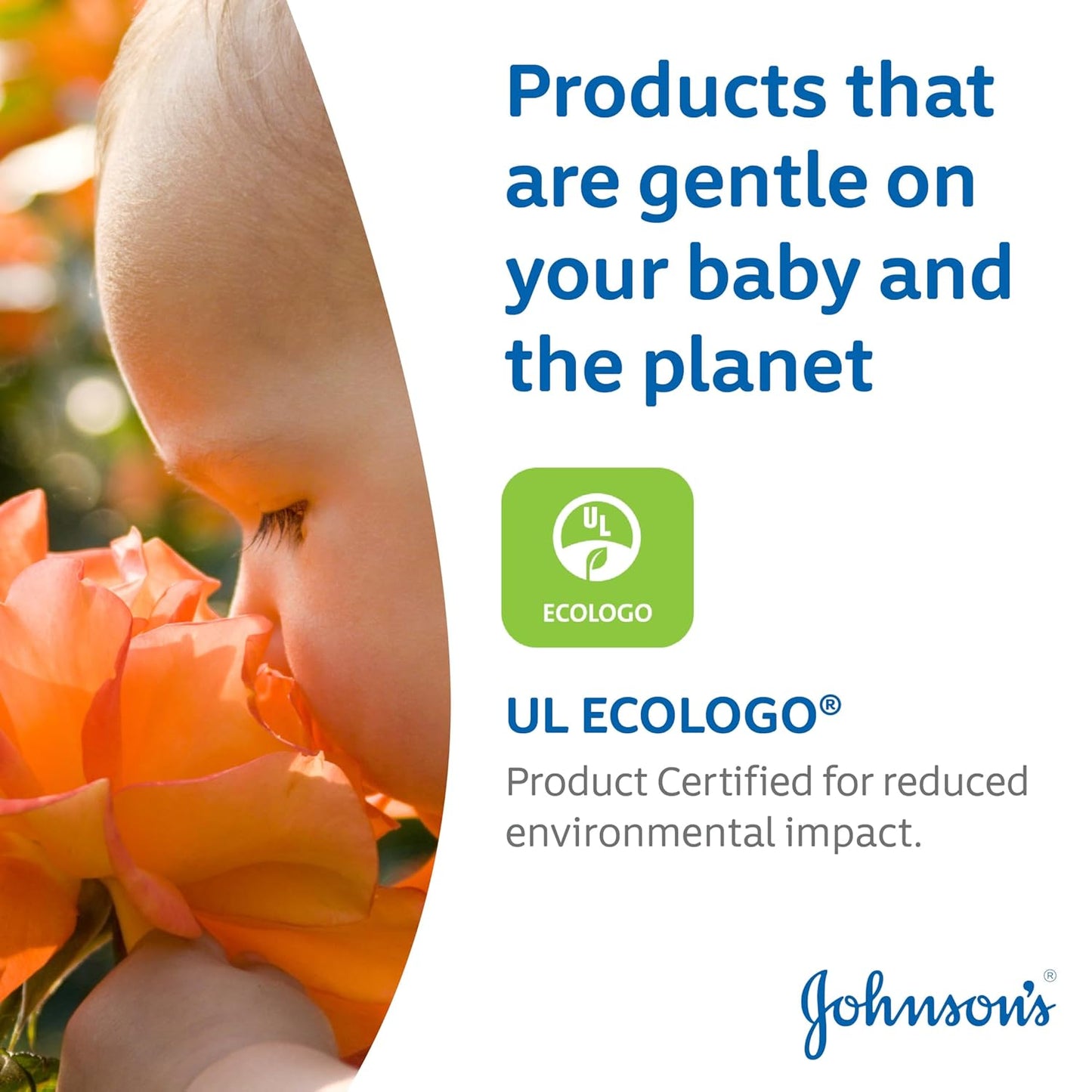 Johnson's Head-to-Toe Gentle Tear-Free Baby & Newborn Wash & Shampoo, Sulfate-, Paraben- Phthalate- & Dye-Free, Hypoallergenic Wash for Sensitive Skin & Hair, 27.1 fl. Oz (Pack of 2)