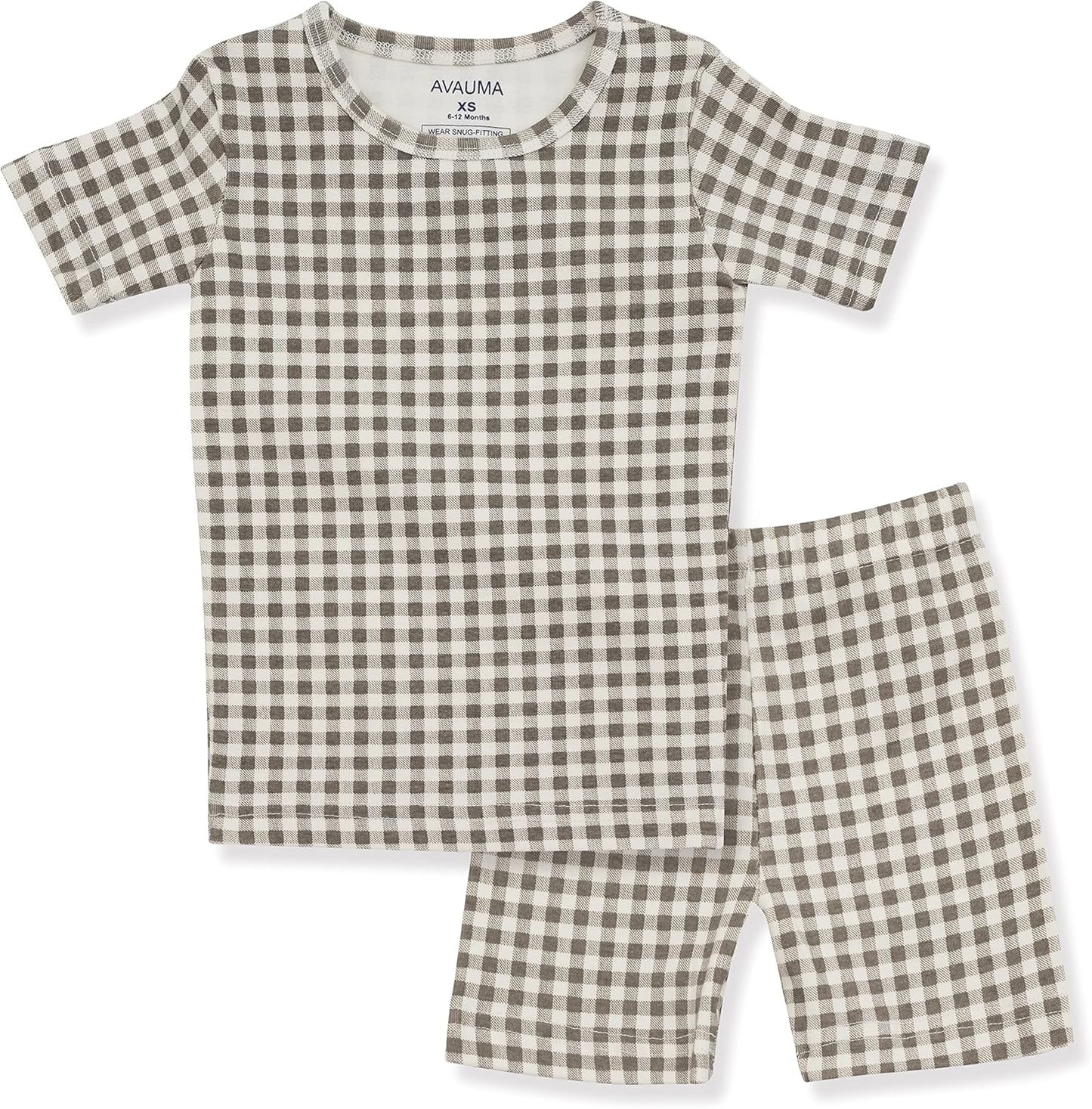 AVAUMA Baby Boys Girls Pajama Set 6M-7T Kids Cute Toddler Snug fit Pattern Design Pjs Cotton Sleepwear