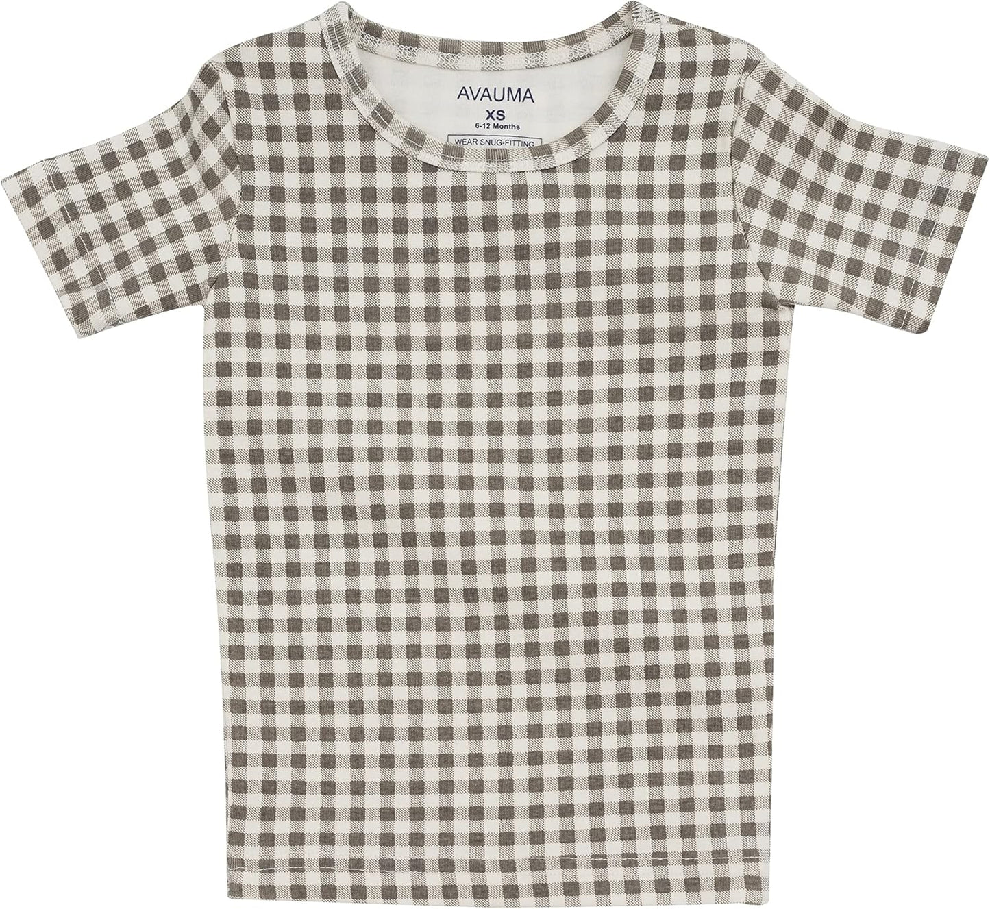 AVAUMA Baby Boys Girls Pajama Set 6M-7T Kids Cute Toddler Snug fit Pattern Design Pjs Cotton Sleepwear