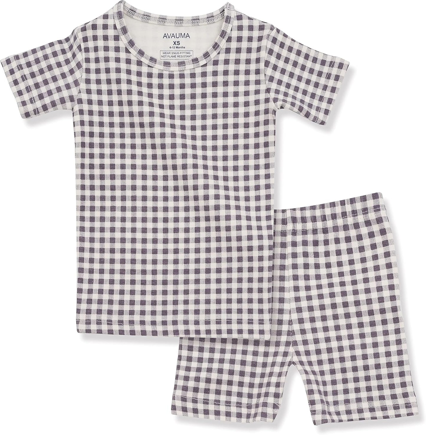 AVAUMA Baby Boys Girls Pajama Set 6M-7T Kids Cute Toddler Snug fit Pattern Design Pjs Cotton Sleepwear