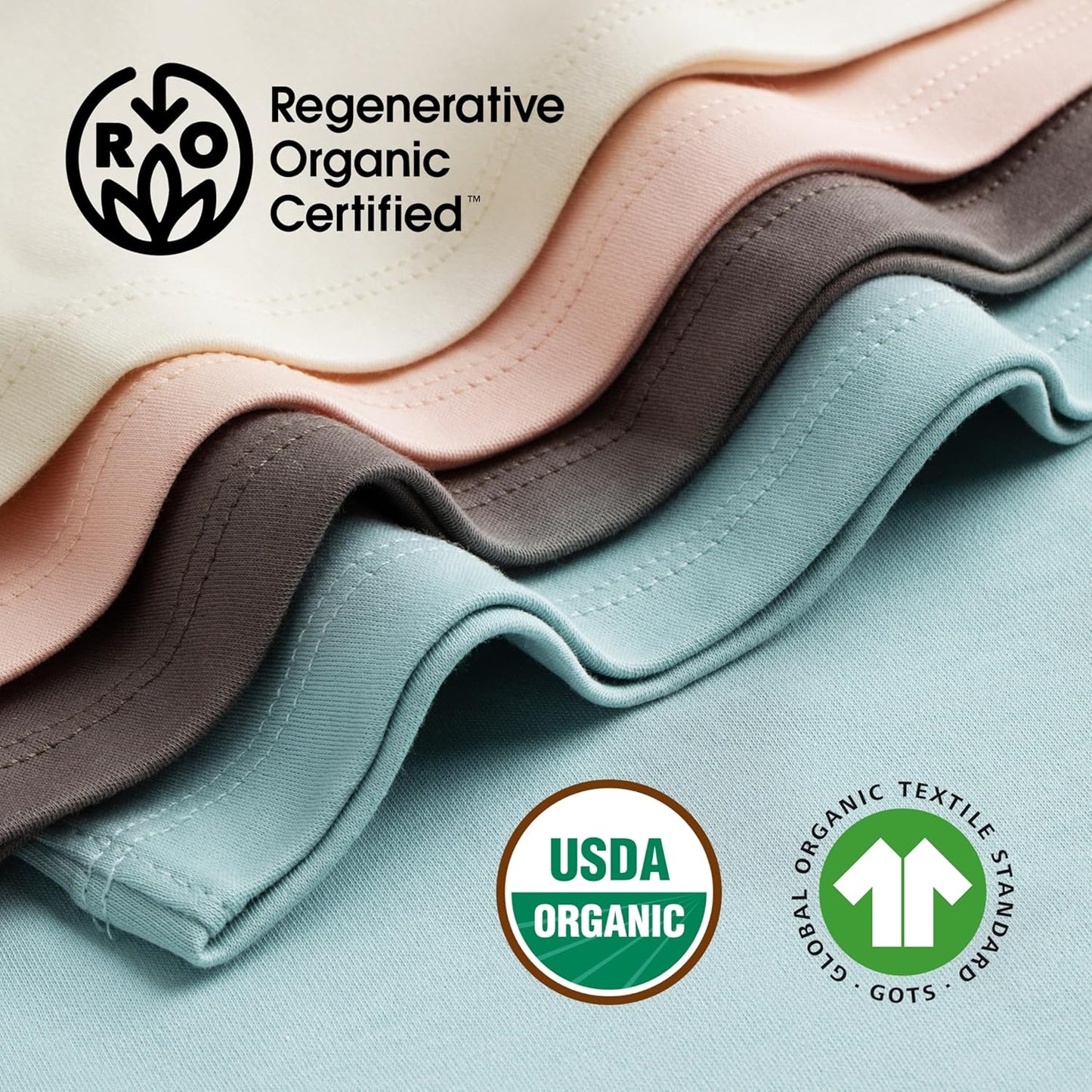 MON CHOU Organic Cotton Baby Pajamas - Ultra Soft Baby Footie Pajamas - 100% Pima Cotton PJ’s - Luxury Newborn Sleepers