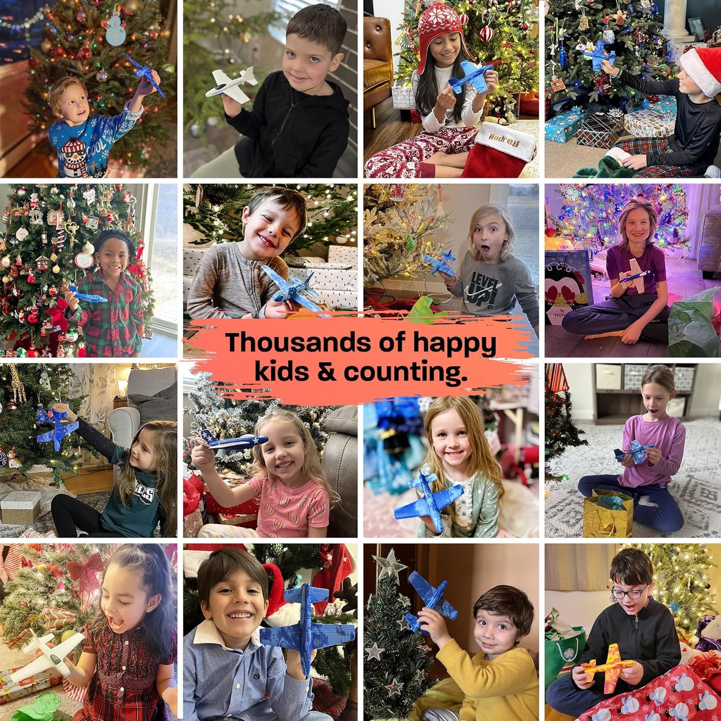 Airplane Toy Foam Glider: Airplane Toys For 3 Year Old & Airplanes For Kids 2-4 Toy Airplane For Boys&GirlsFoam Model Plane & Planes Air Plane Toy, Toddlers